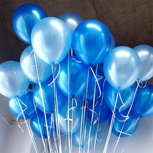 헬륨풍선 20개 - 블루 아주르  생일파티용품 파는곳 신촌 이대역 연희동 